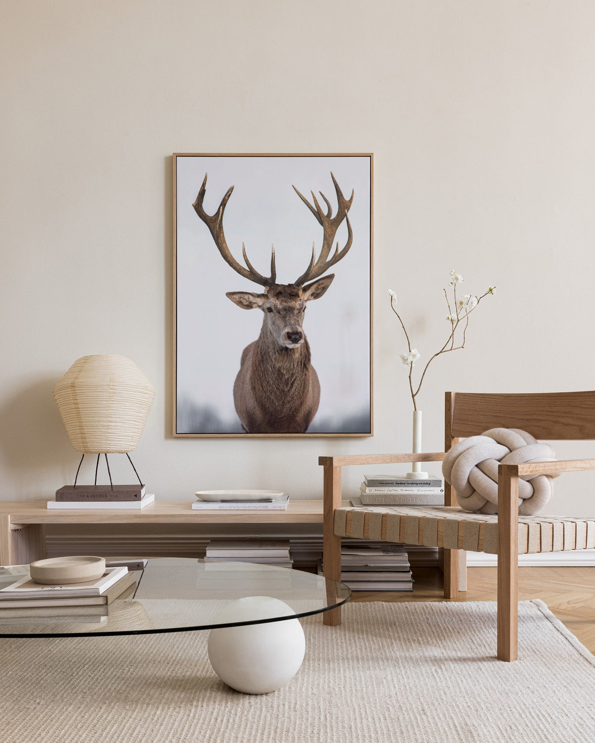 Majestic Deer Canvas print