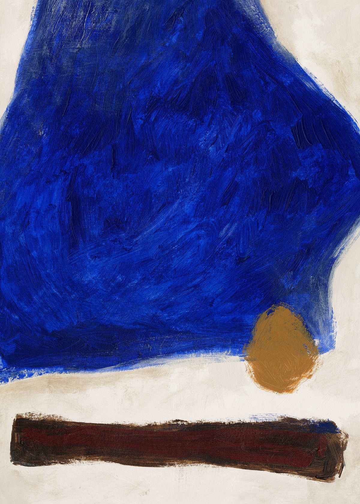 Bold Blue Print