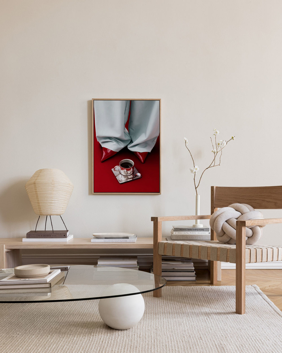 Caffeine and Confidence Canvas print