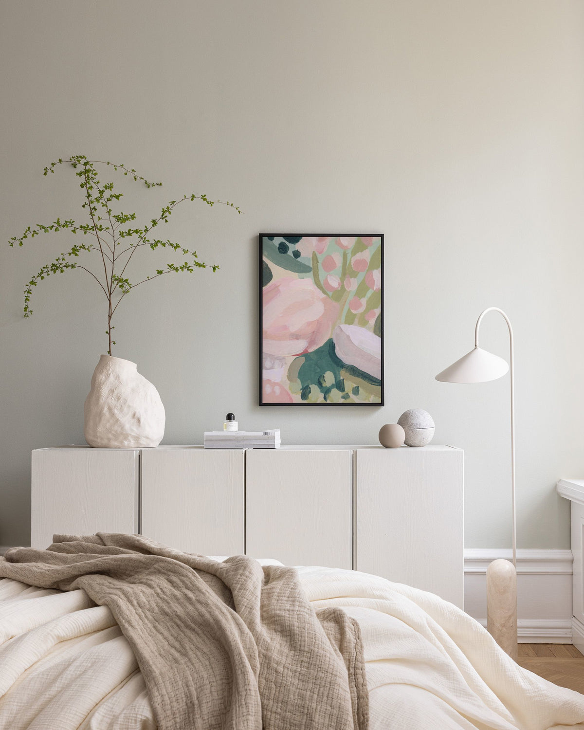 Acrylic Floral Canvas print