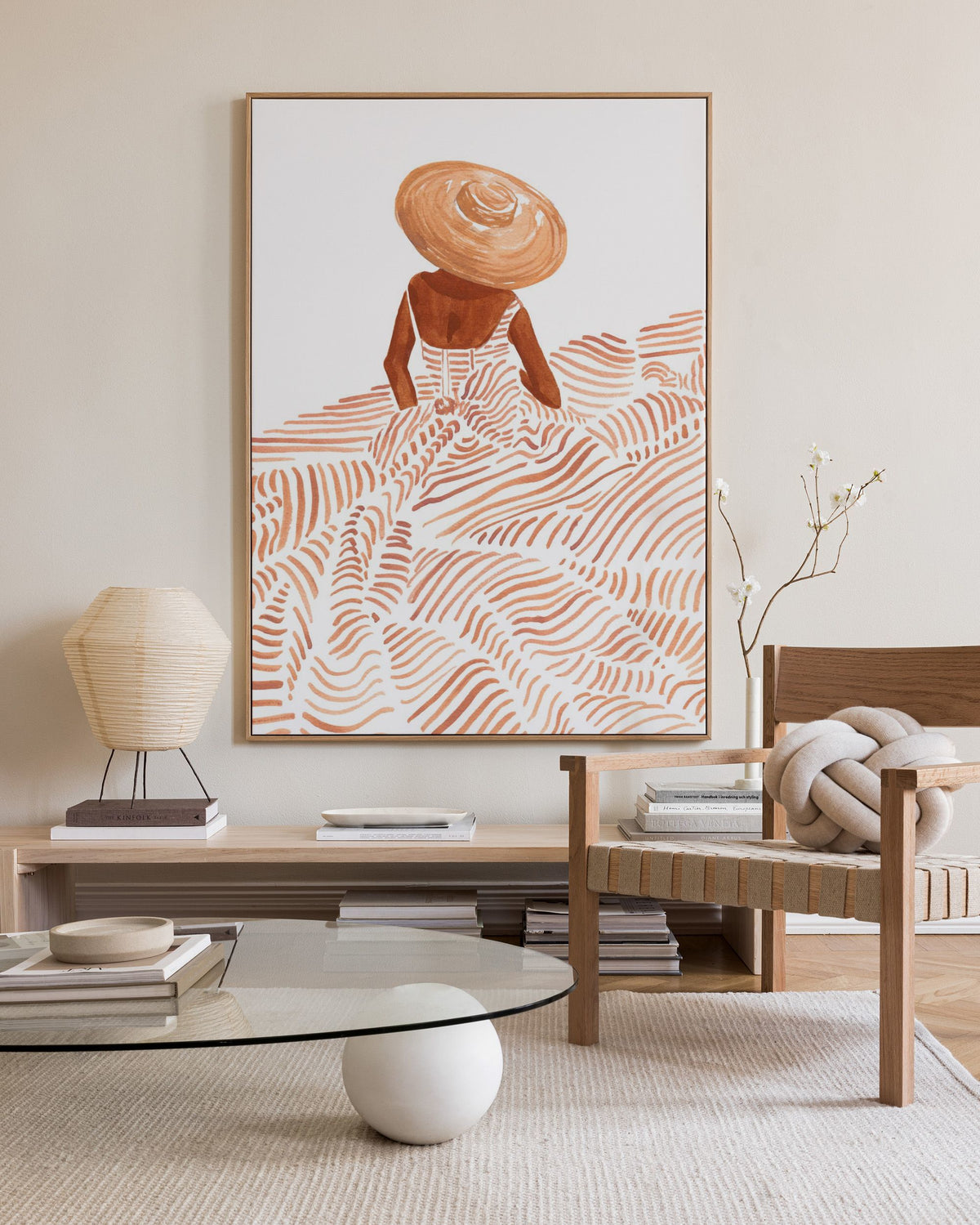 Sabina Fenn - Madame Fleur Canvas print