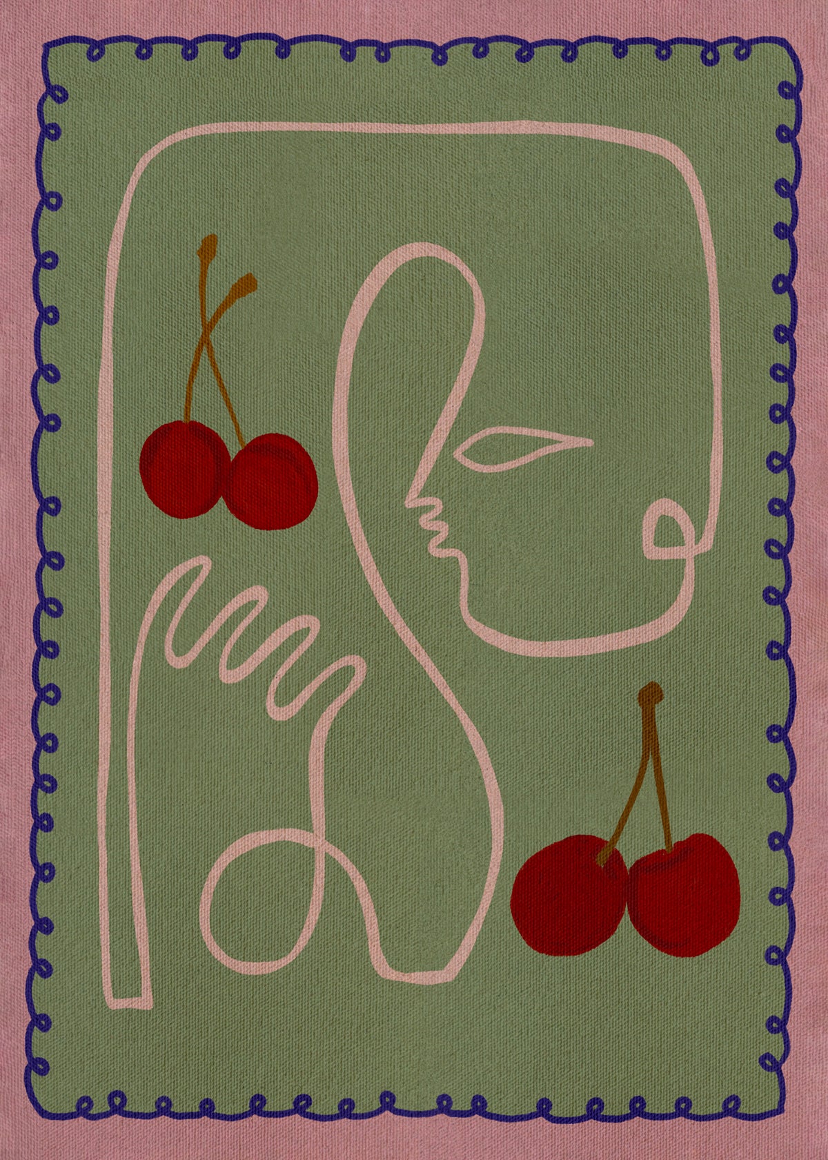 Shatha Al Dafai - Fruit Fiesta 5 Print