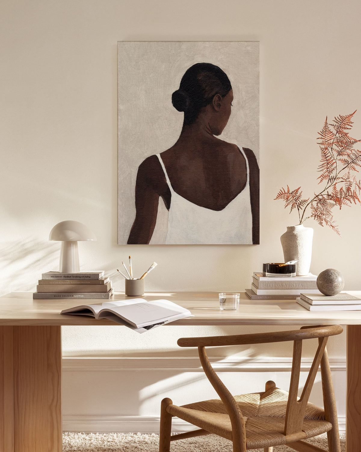 Acrylic Portrait Canvas print
