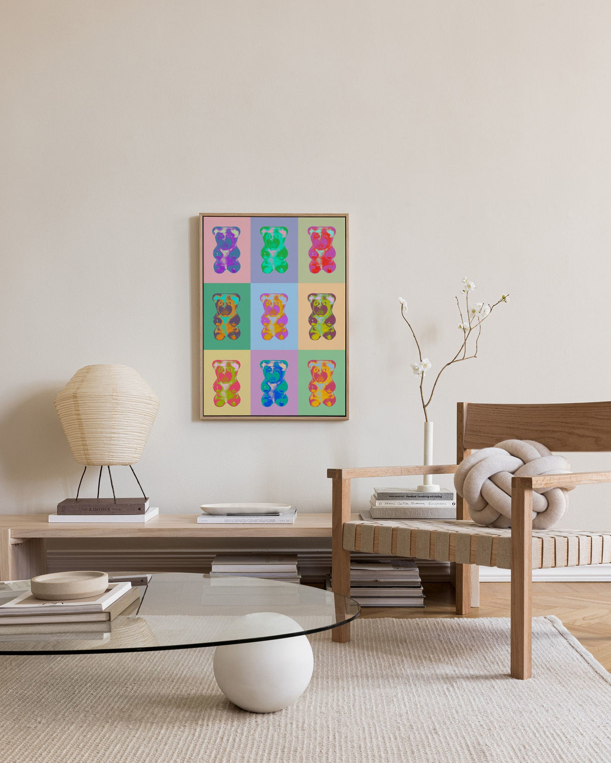 Pop Art Gummy Bear No2 Canvas print