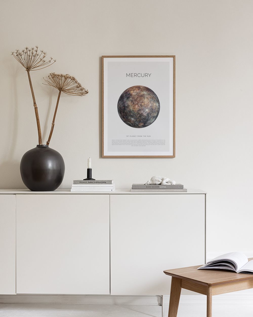 Planet Mercury Print