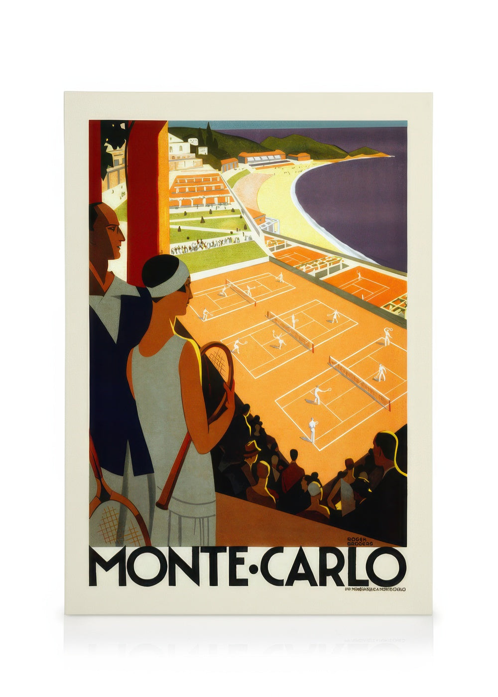 Monte Carlo Travel Canvas print