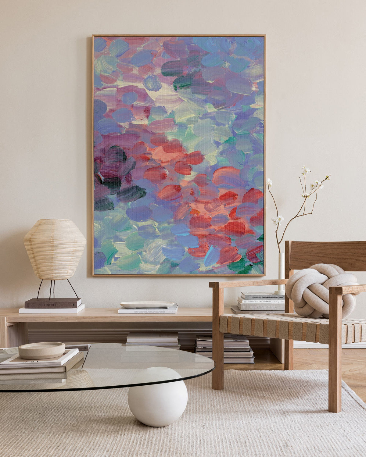 Chromatic Reverie No1 Canvas print