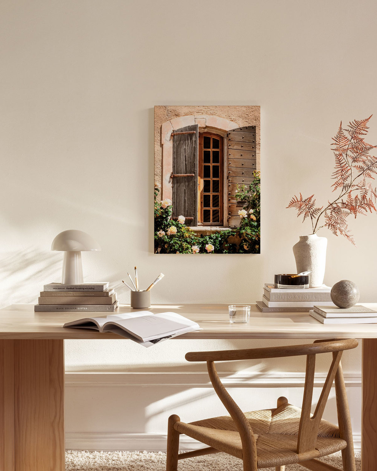 Window in Provence Canvas print