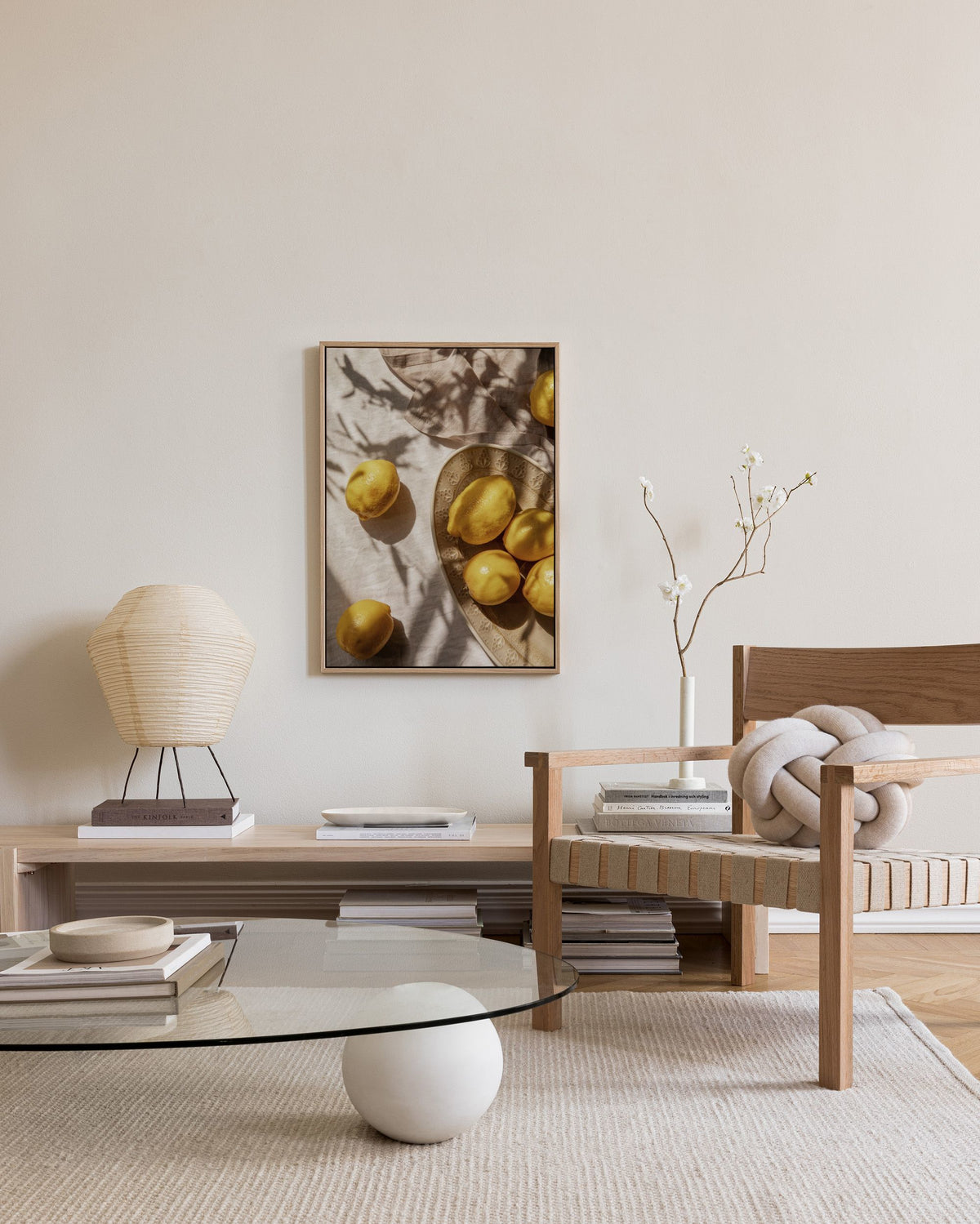 Lemons In Sunlight Canvas print