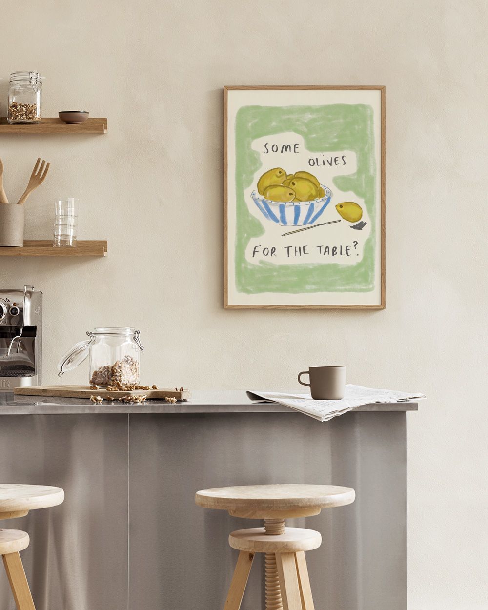 Lauren Emmett - Olives Print
