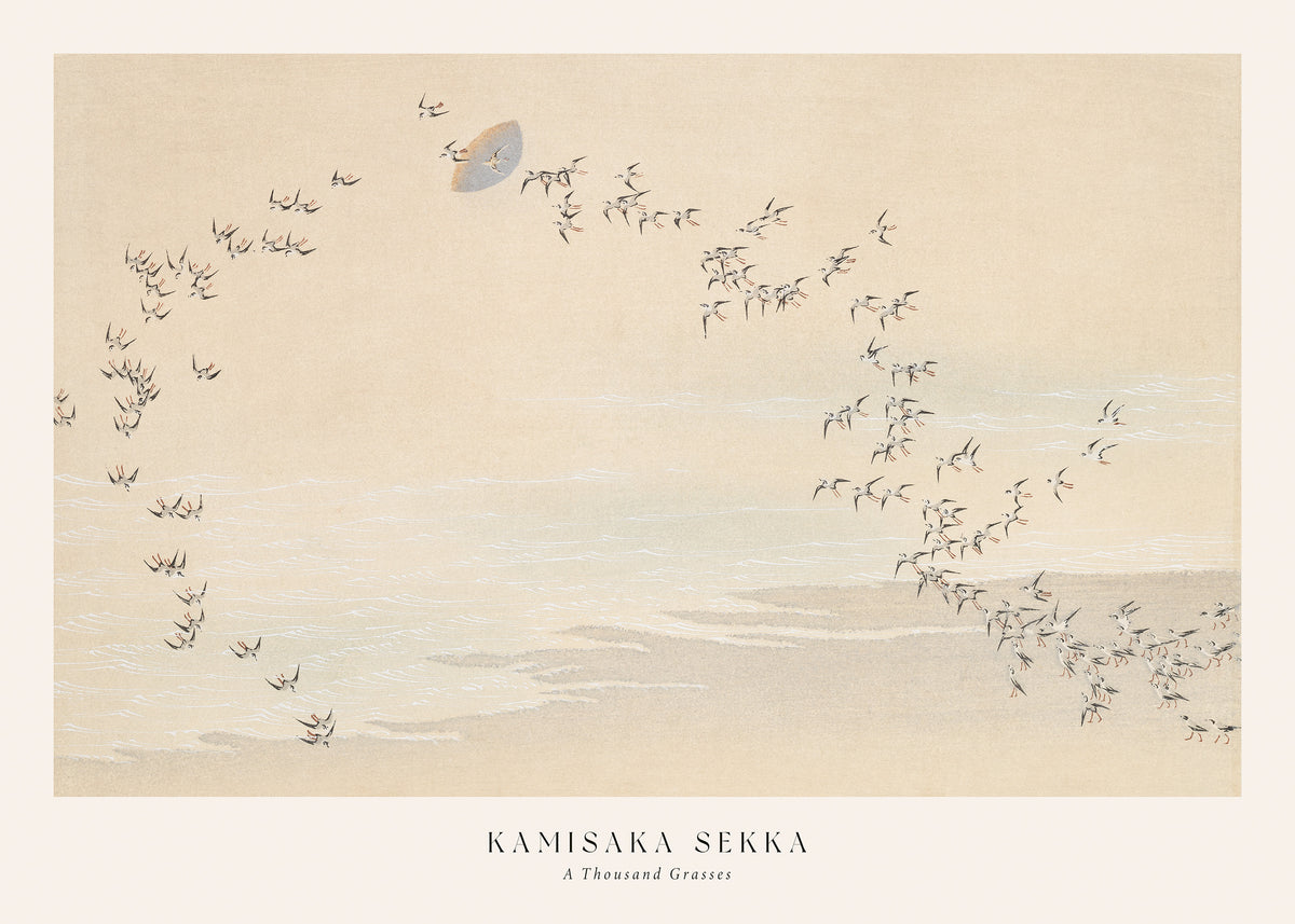 Kamisaka Sekka - A Thousand Grasses Pl.09 Poster