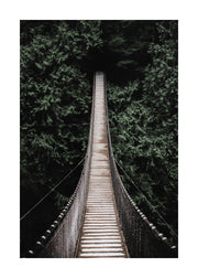 Forest Bridge Print