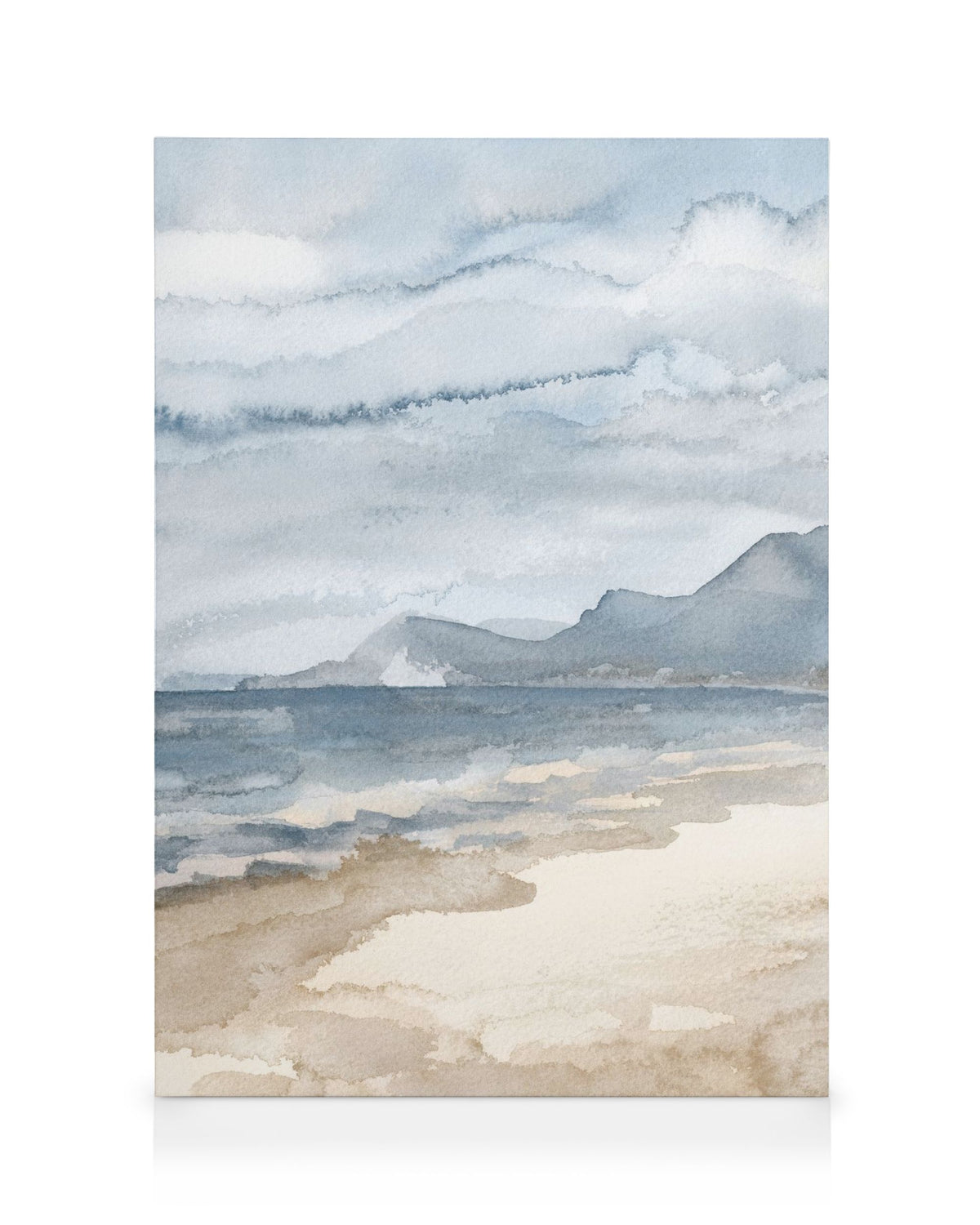 Watercolor Seaside Canvas print