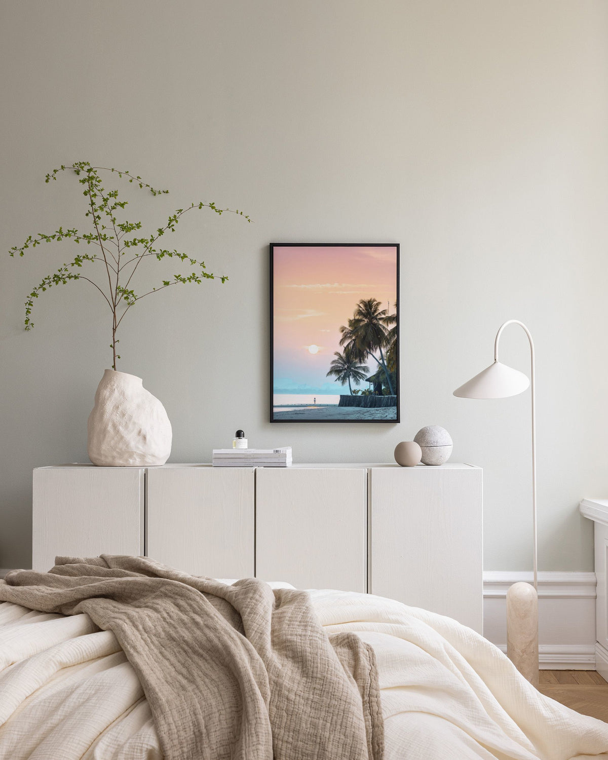 Pastel Sunrise Canvas print