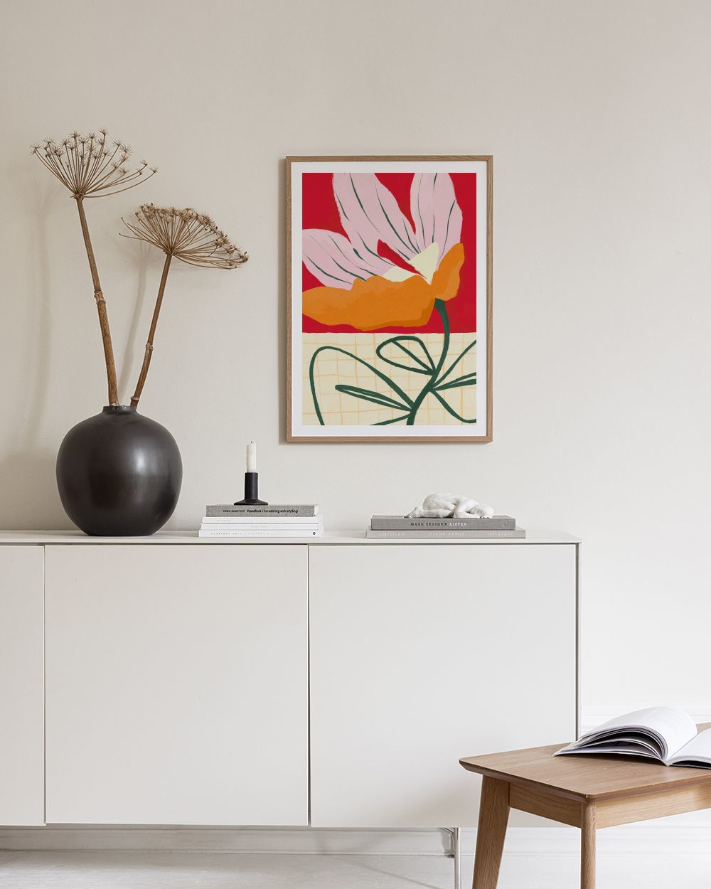 Decorative Flower Print