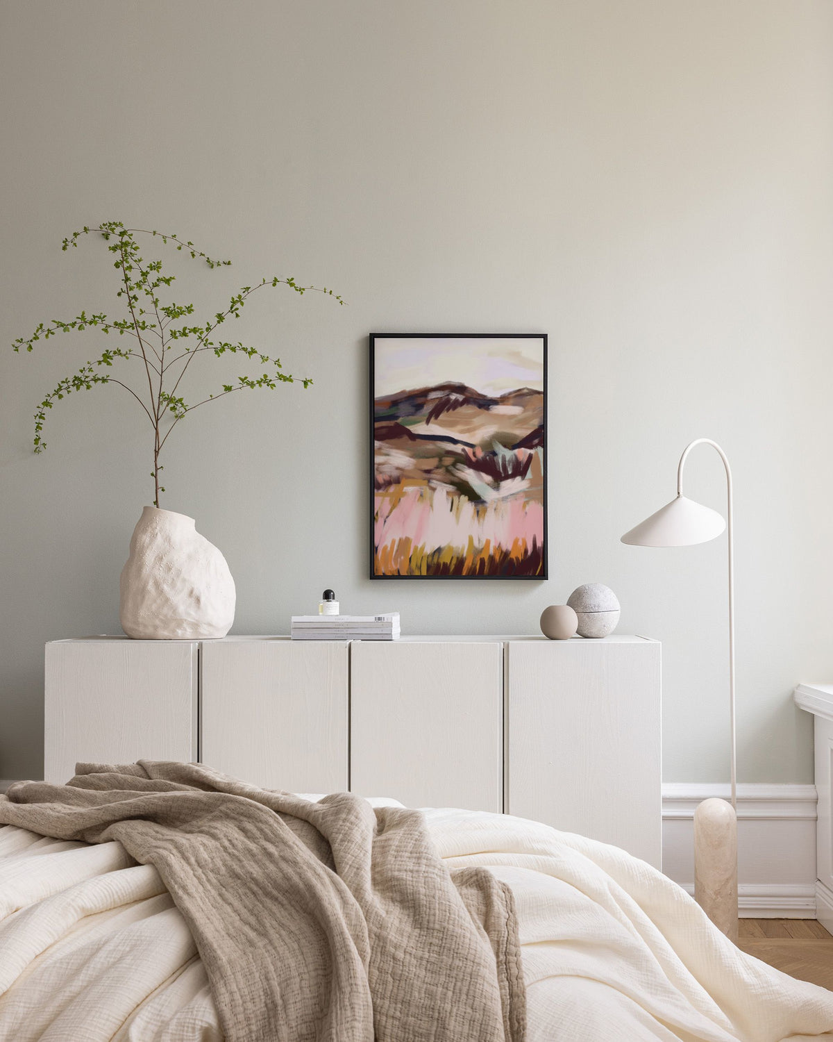 French Landscape No1 Canvas print