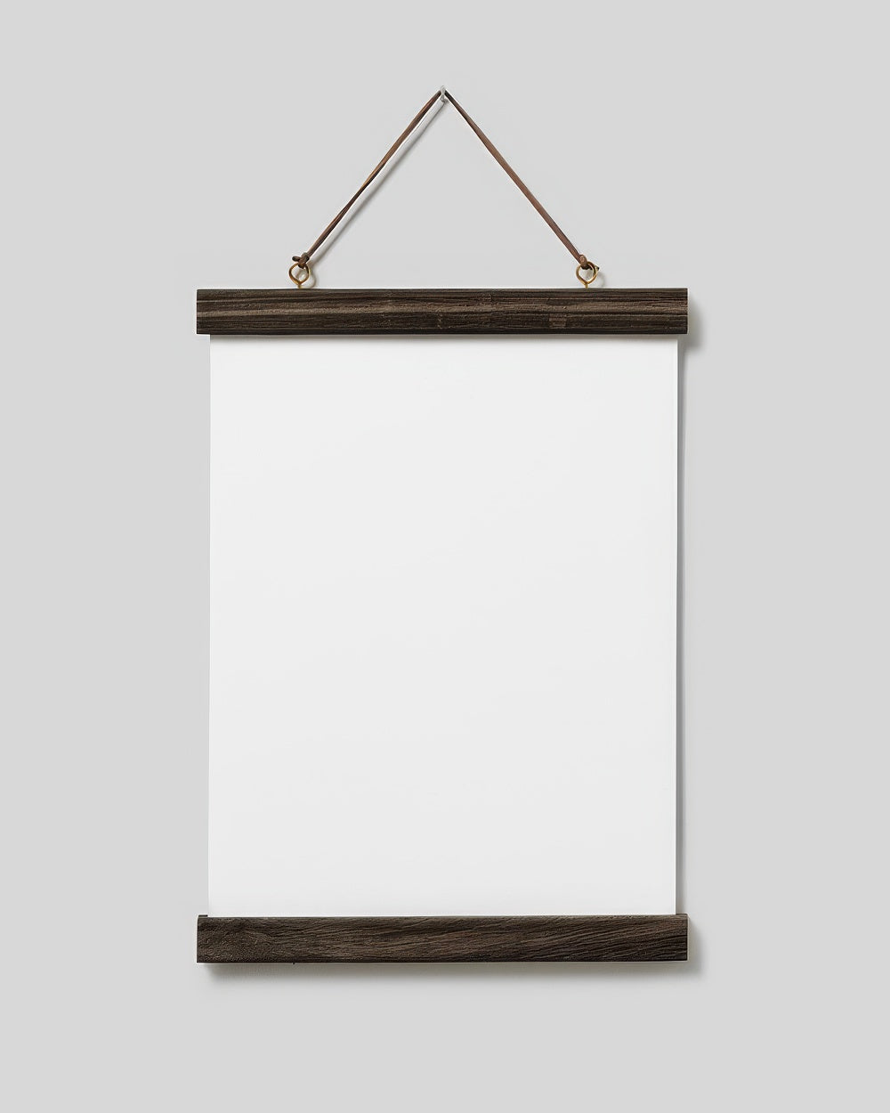 Poster Hanger Dark Oak 22 cm, magnet fastener