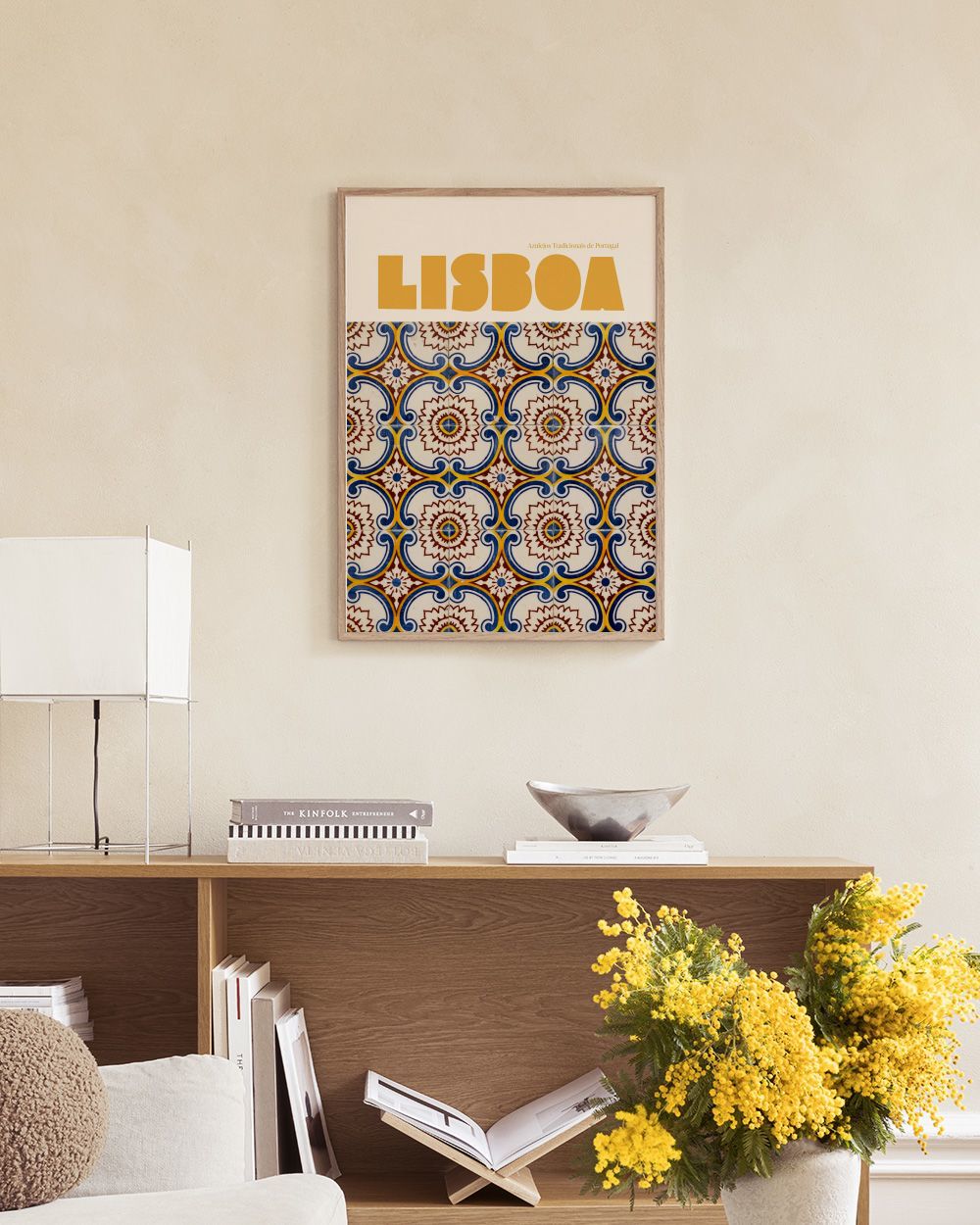 Azulejos de Lisboa Print