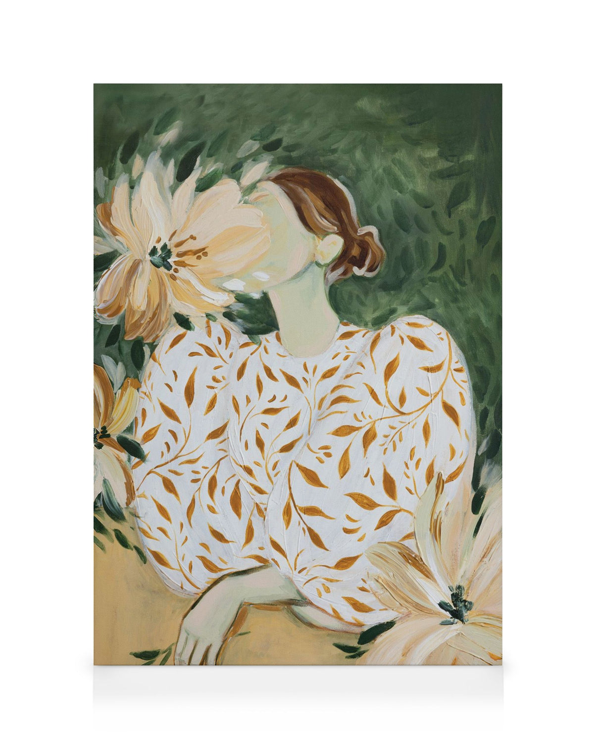 Rustic Garden Portrait Canvas print