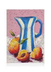 Hannah Durham - Peaches and Cream Canvas print