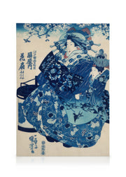 Utagawa Kuniyoshi - Ogiya uchi Hanaogi Canvas print