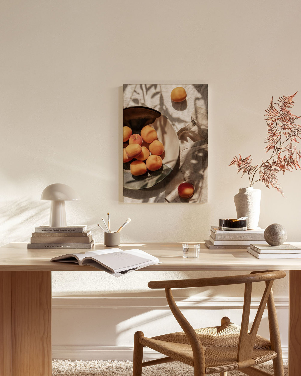 Apricots In Sunlight Canvas print