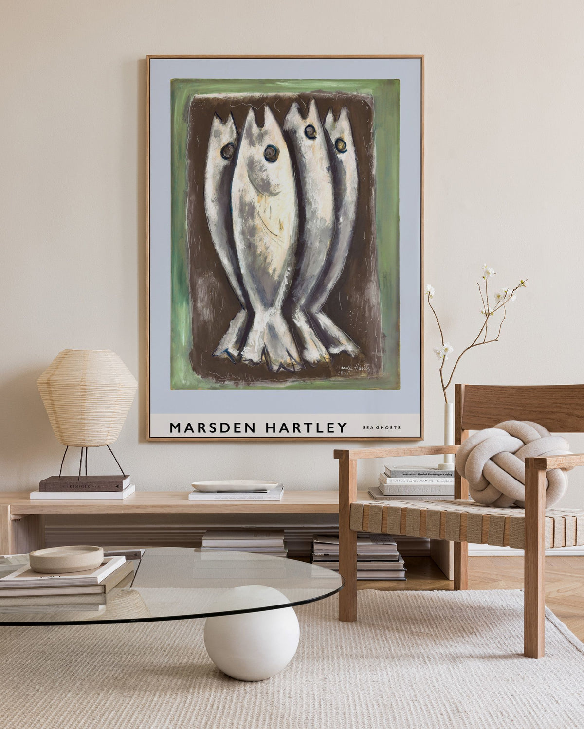 Marsden Hartley - Sea Ghosts Canvas print