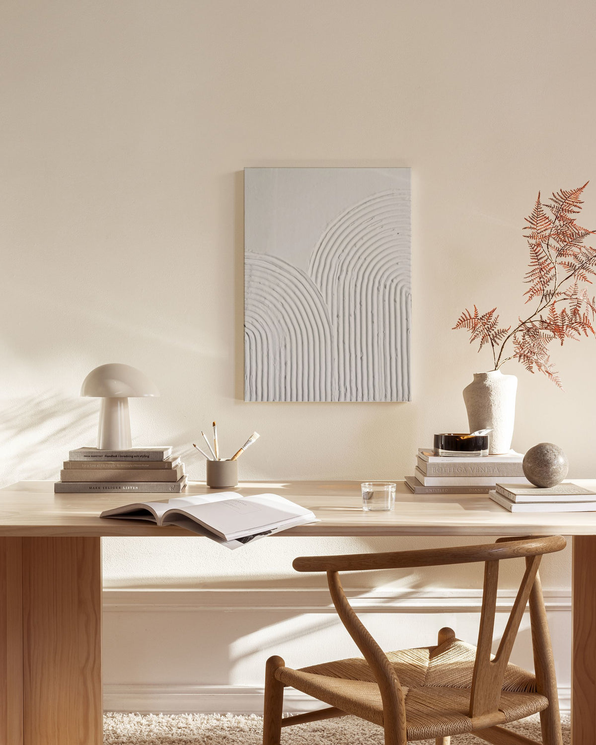 Abstract Texture Arches Canvas print