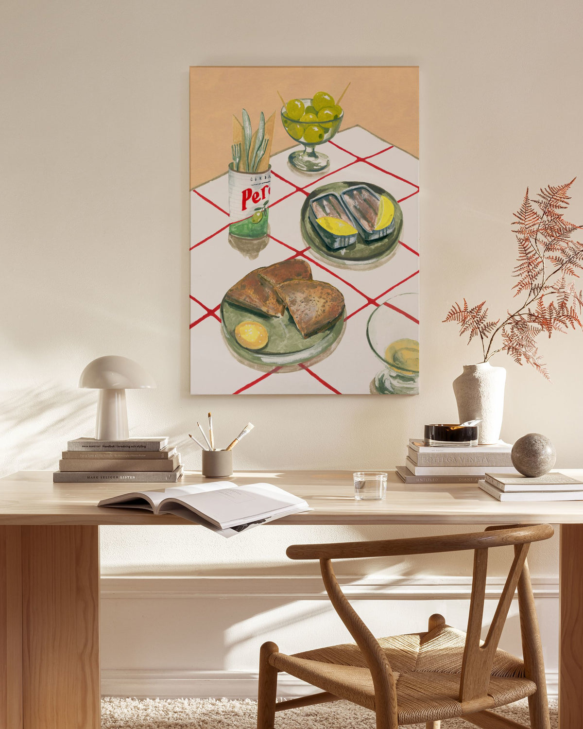 Laura Page - Wine Night Canvas print