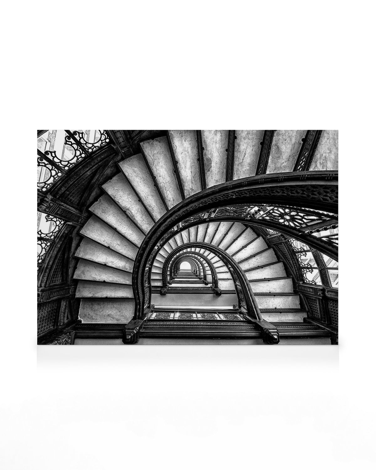 Circular Staircase Canvas print