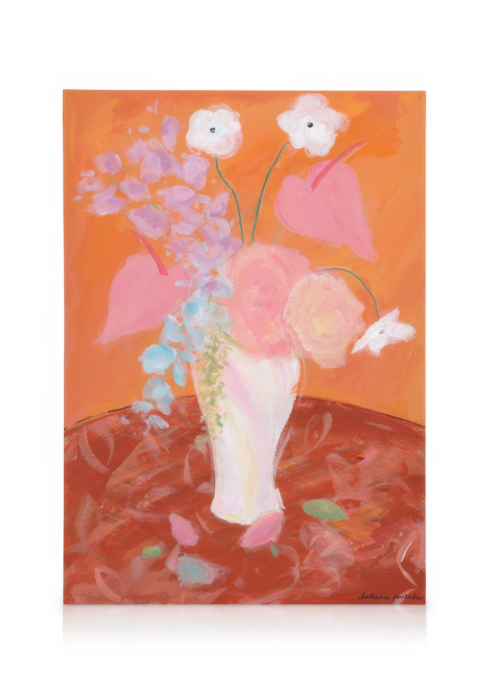 Katharina Puritscher - Orange Bloom Canvas print