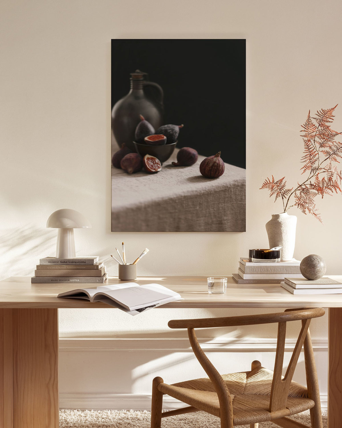 Fig Still Life Canvas print