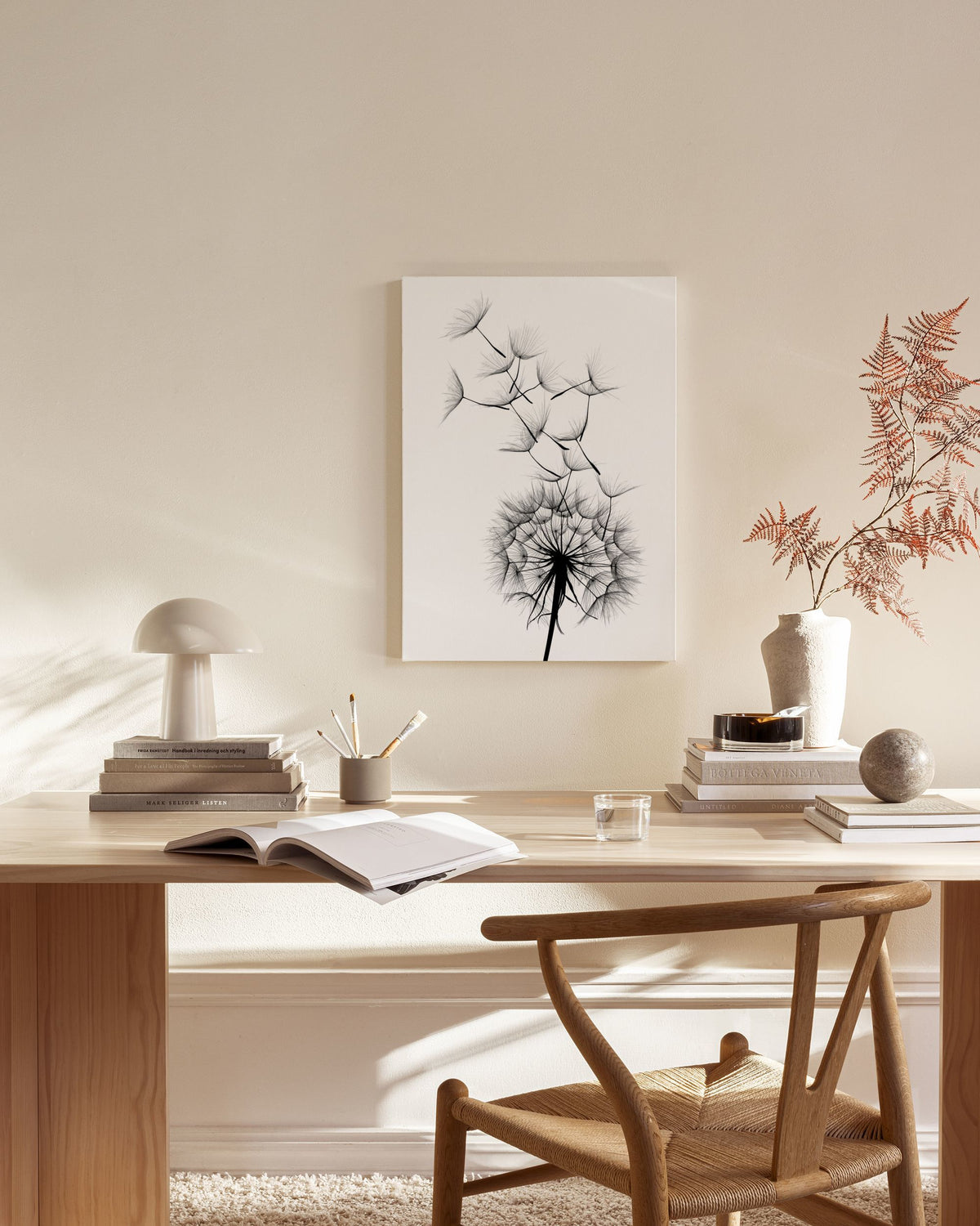 Dandelion No2 Canvas print