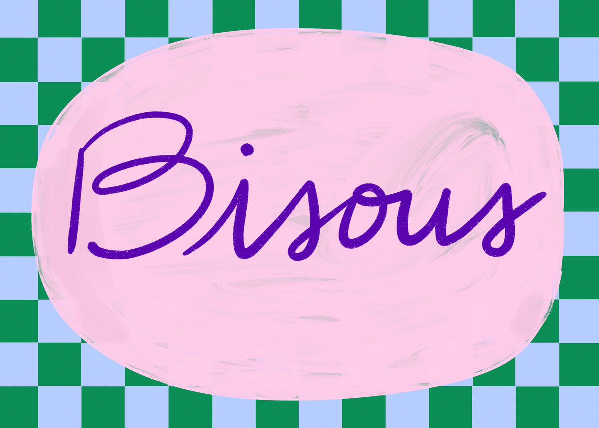 Carole Hillman - Bisous Print