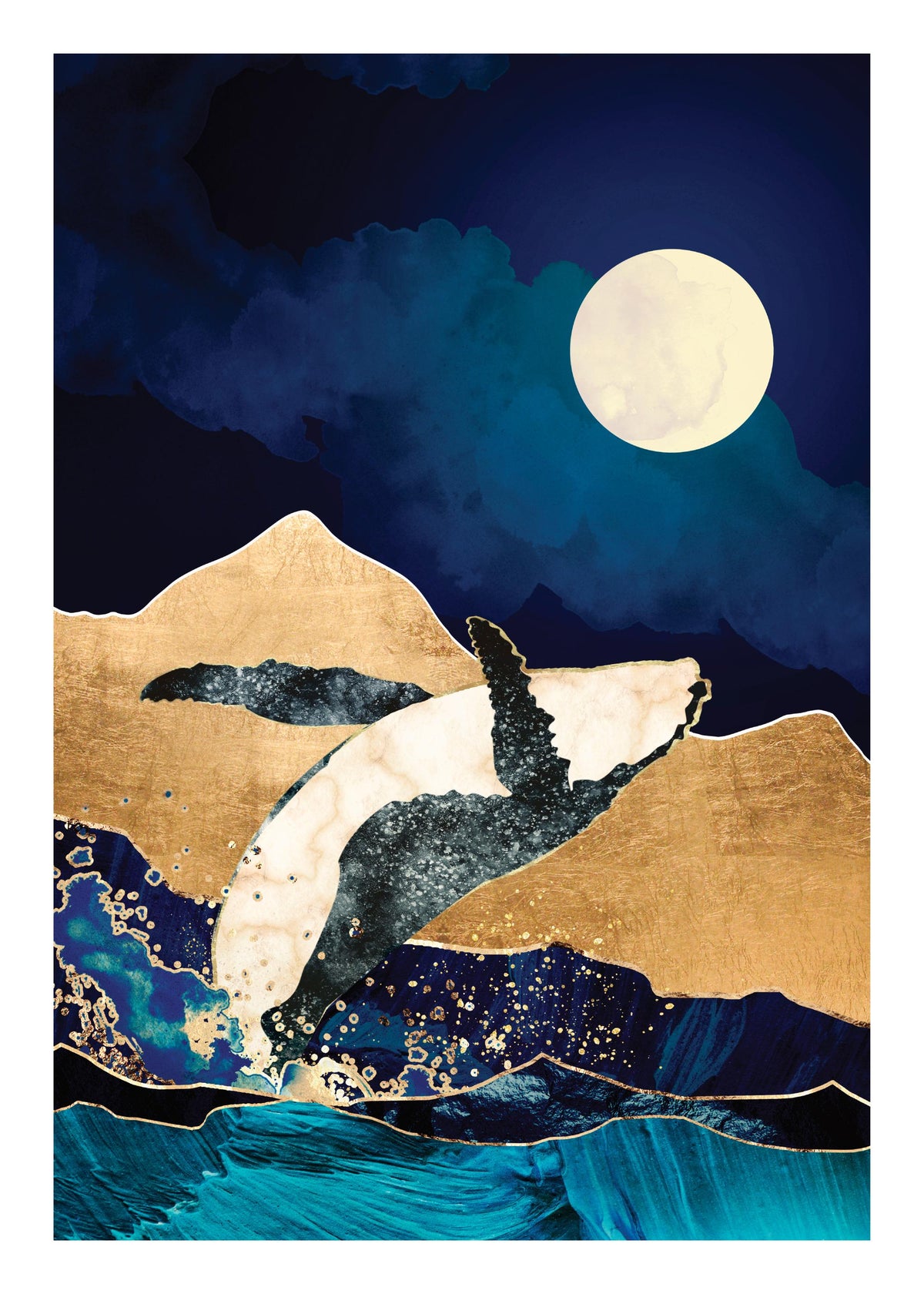 SpaceFrog Designs - Live Free Print