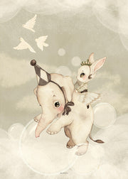 Mrs Mighetto - Mr Hugo Print