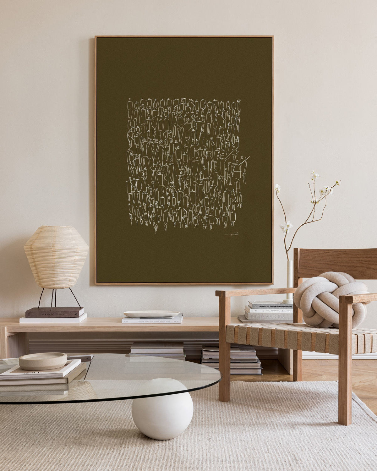 Mie & Him - People Canvas print