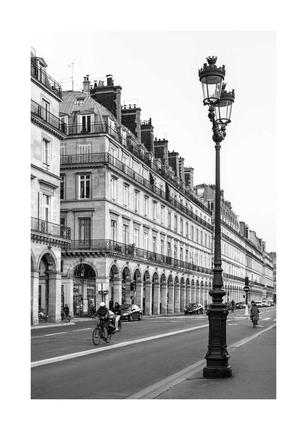 Parisian Street Print