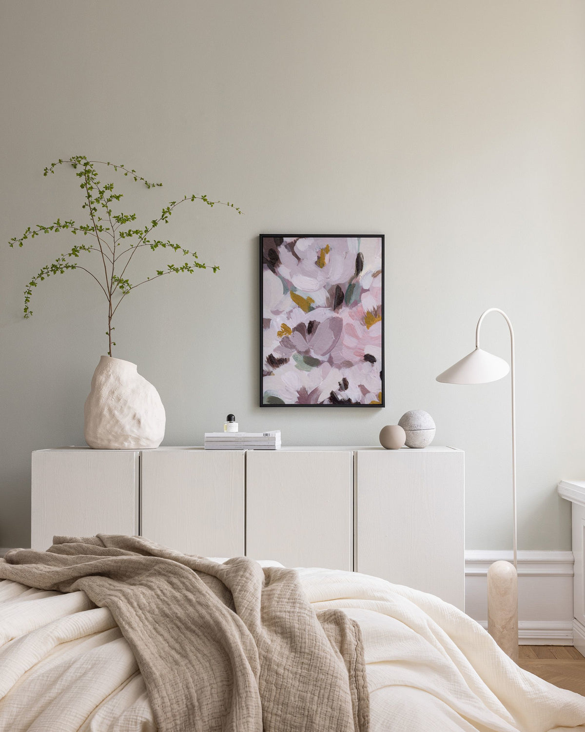 Floral Painting No1 Canvas print