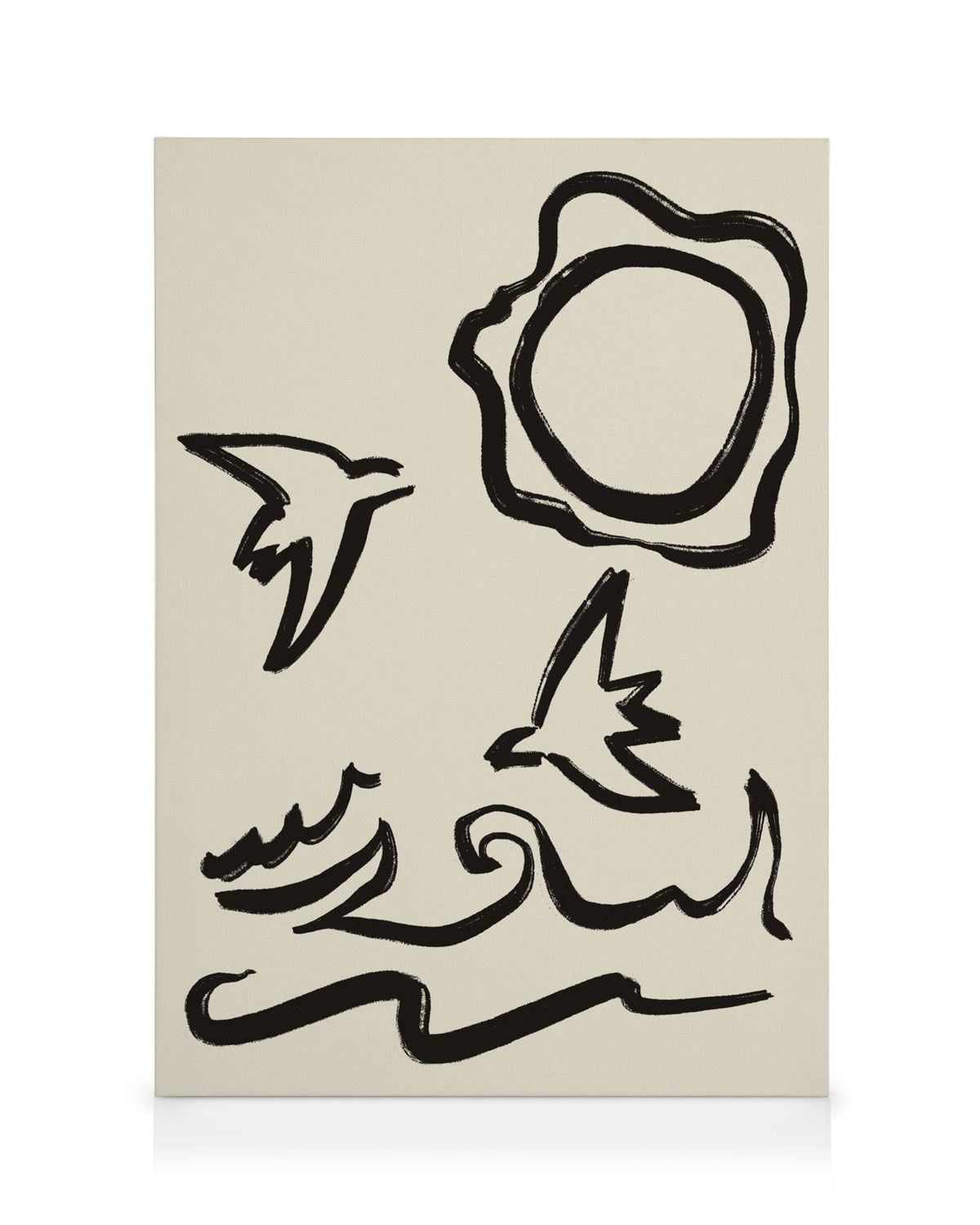 Lucrecia Rey Caro - Whispers of the Sea Canvas print
