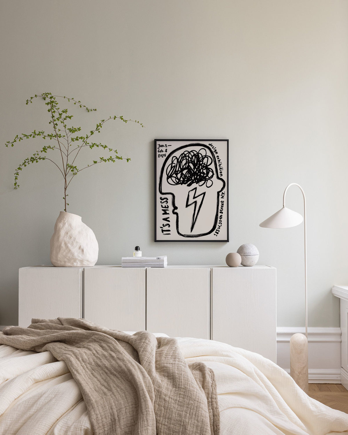 It's a Mess Canvas print