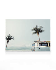 Surfers Van Blue Canvas print
