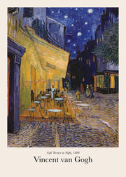 Van Gogh - Café Terrace at Night Print
