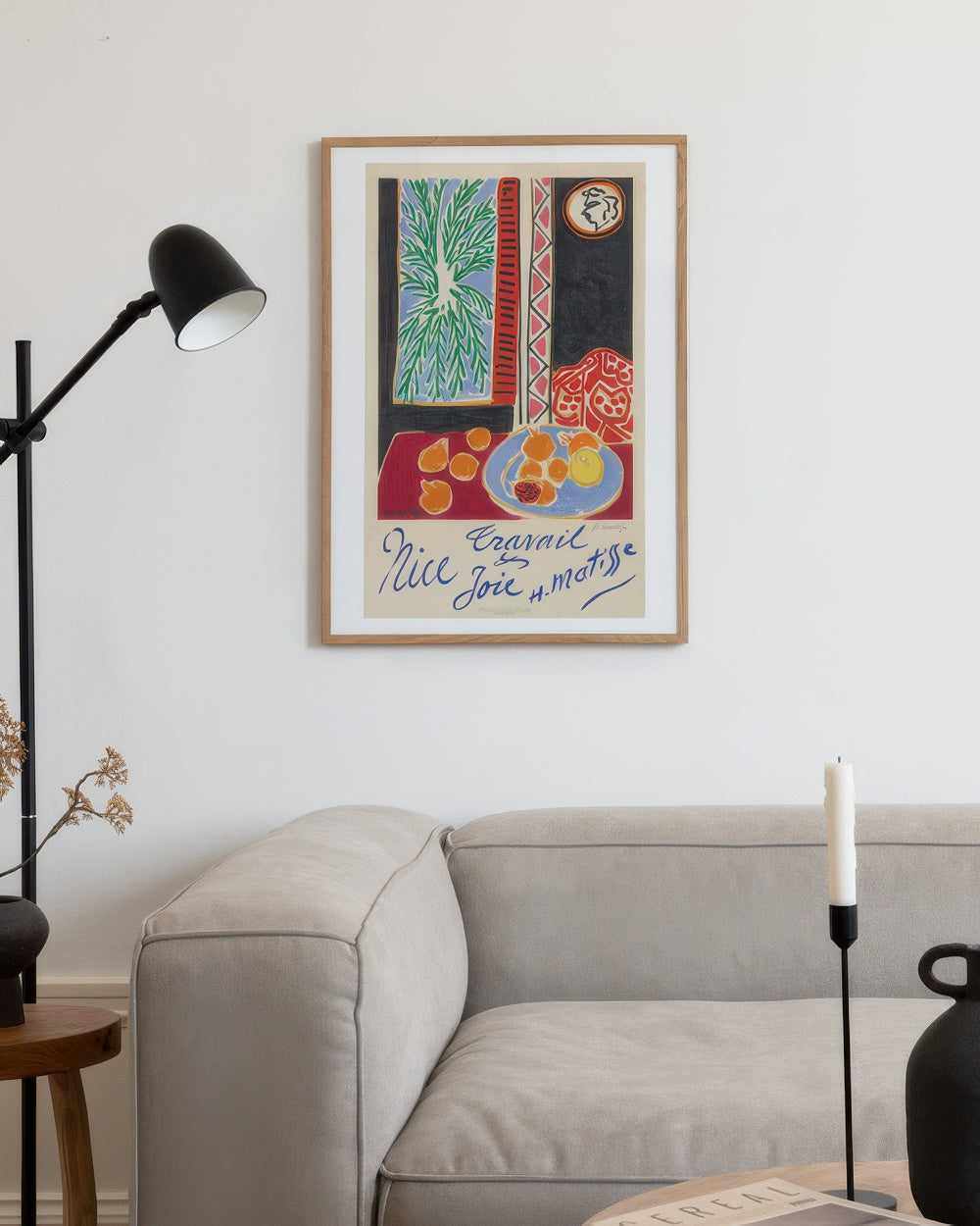 Matisse - Nice, Travail et Joie Print