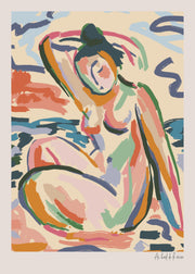 By the River Print