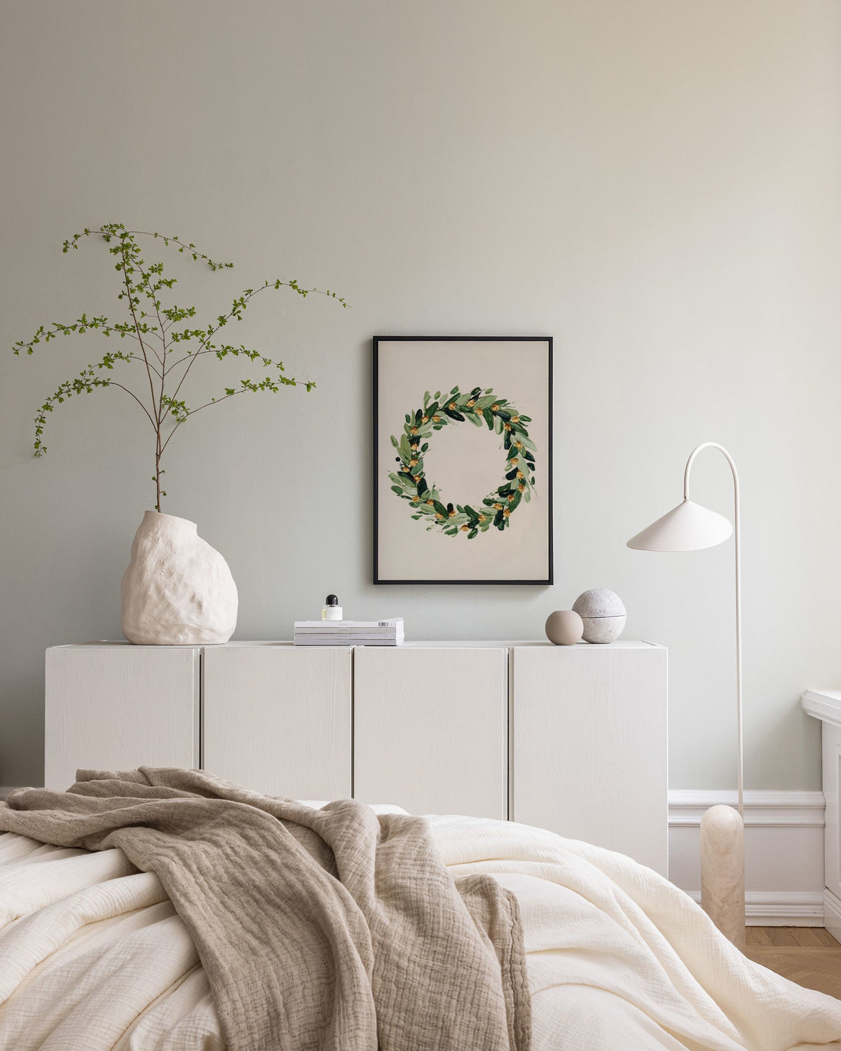 Winter Form Canvas print