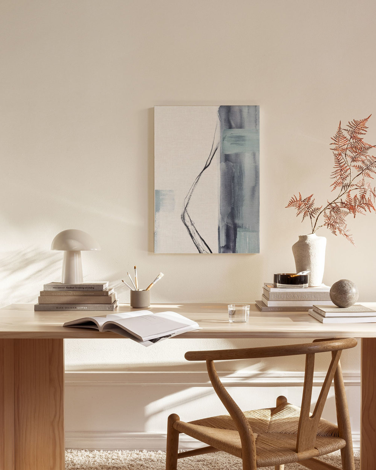 Calm Abstract Canvas print