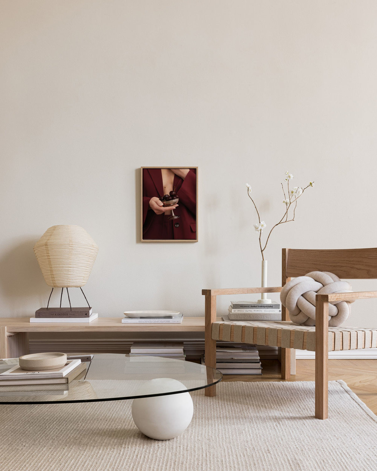 Ma Cherry Canvas print