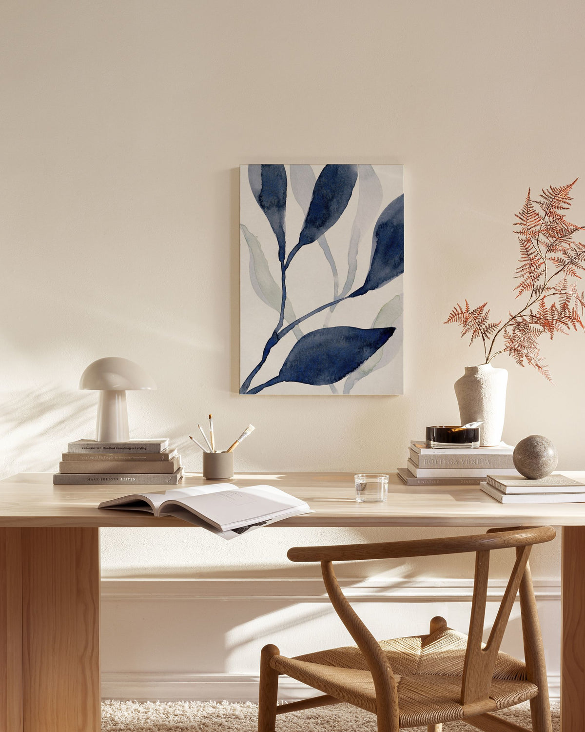 Aquatic Greenery No2 Canvas print
