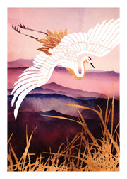 SpaceFrog Designs - Elegant Flight III Print